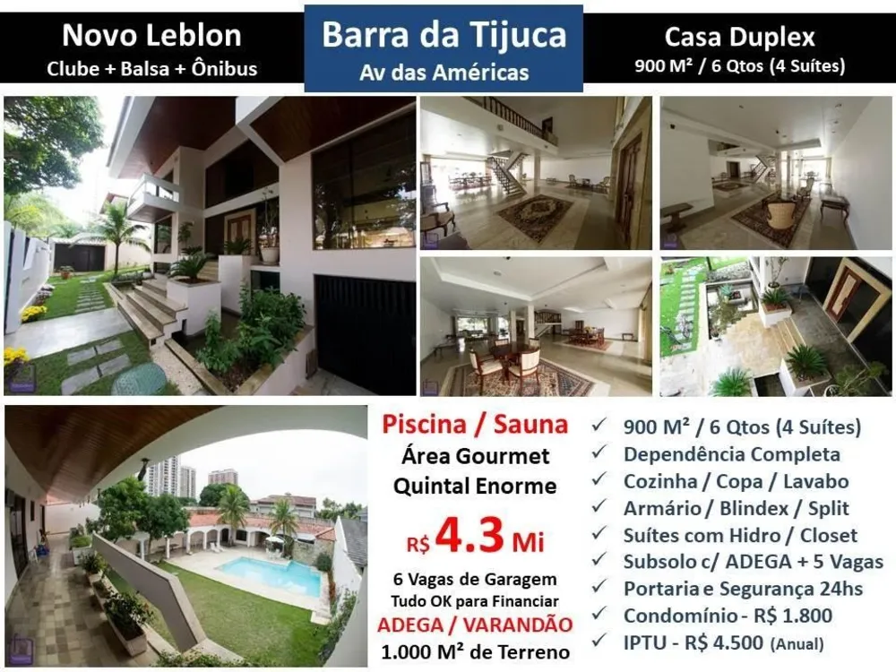 Casa, 6 quartos, 1000 m² - Foto 11