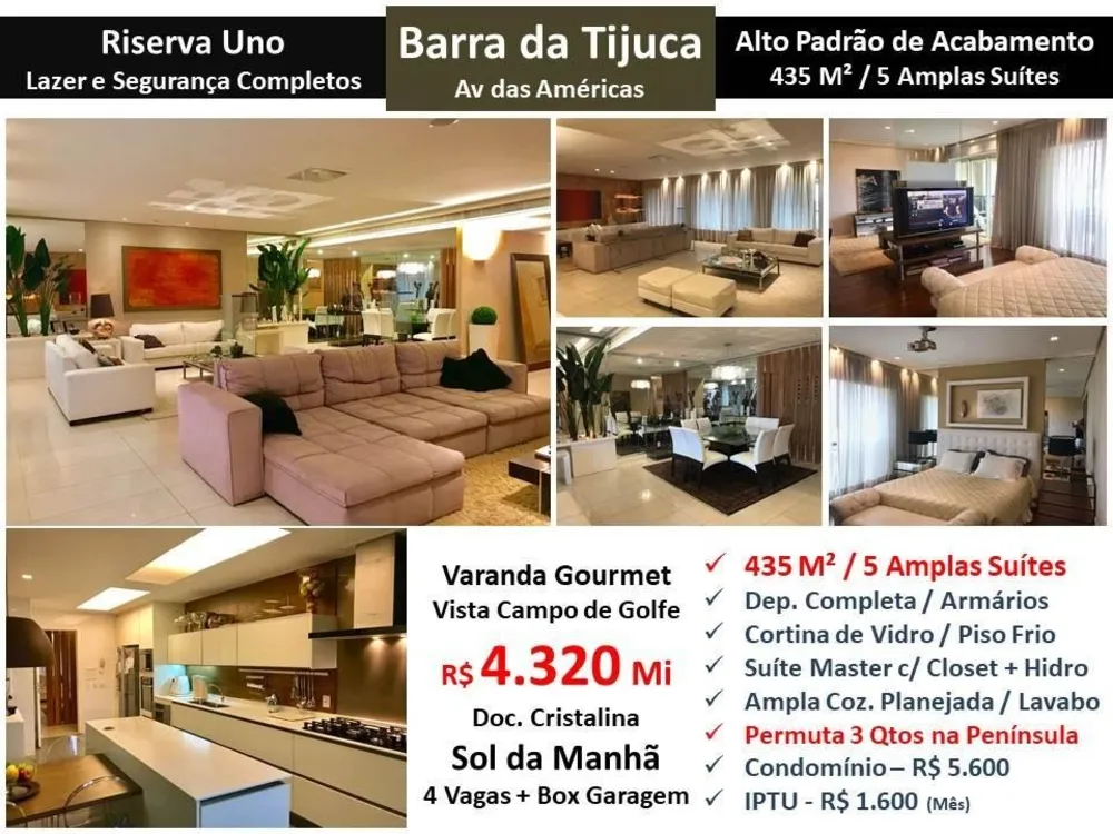 Apartamento, 5 quartos, 435 m² - Foto 1