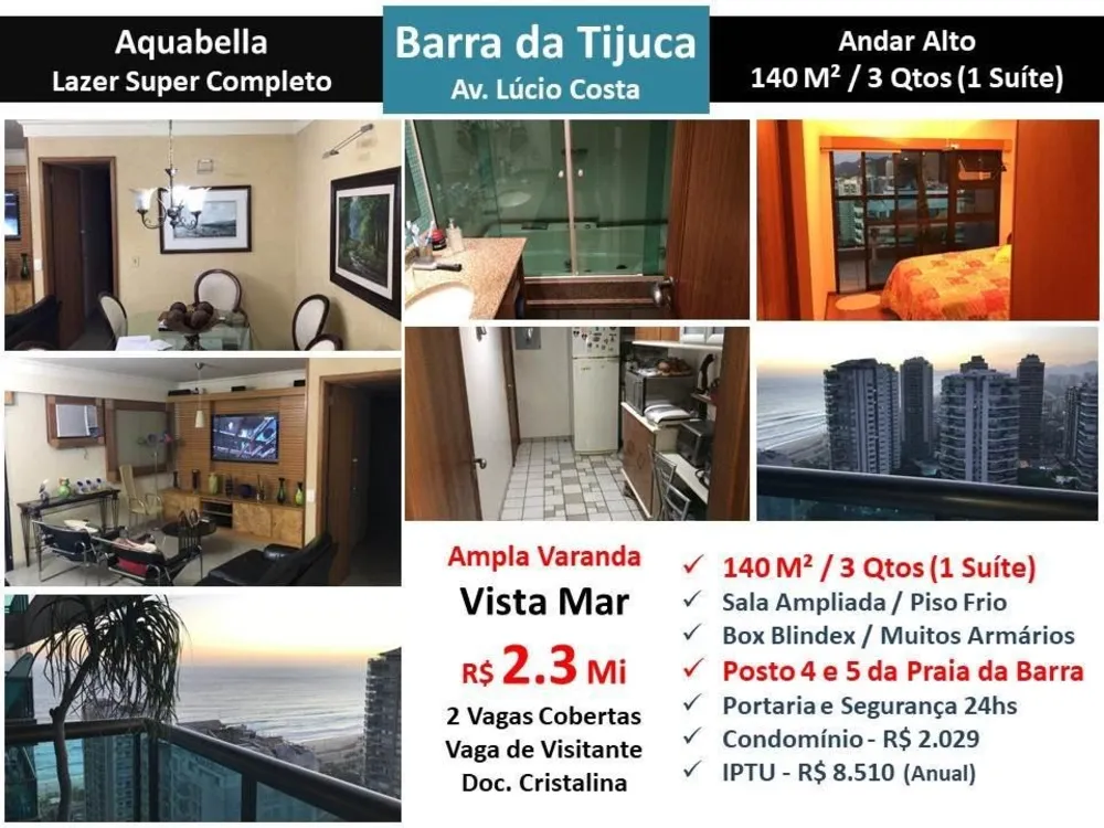 Apartamento, 3 quartos, 140 m² - Foto 1