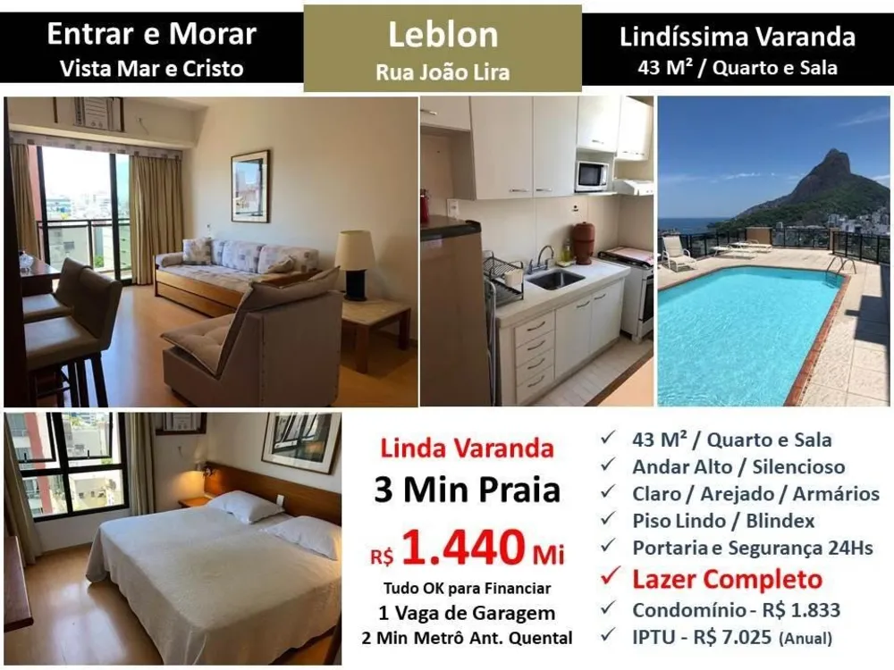 Apartamento, 1 quarto, 43 m² - Foto 1