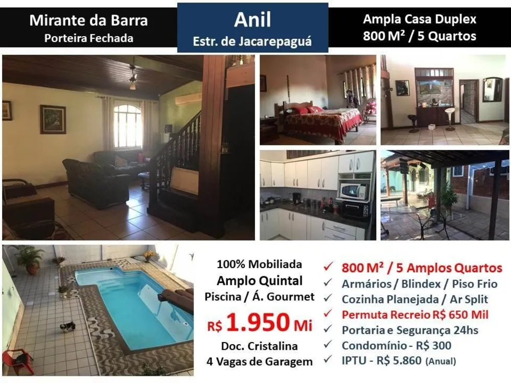 Casa, 5 quartos, 800 m² - Foto 1