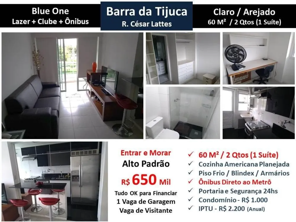Apartamento, 2 quartos, 60 m² - Foto 1