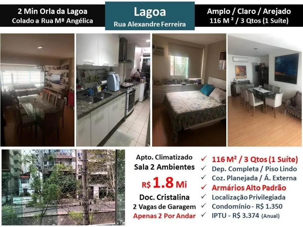 Apartamento, 3 quartos, 116 m² - Foto 1