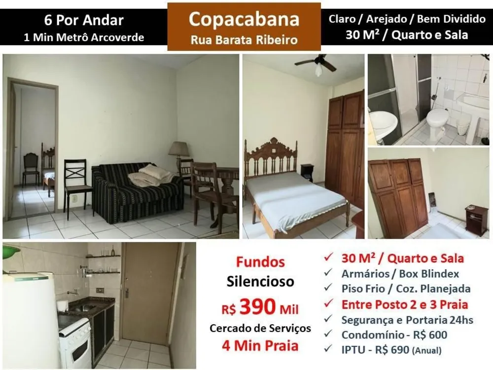 Apartamento, 1 quarto, 30 m² - Foto 1