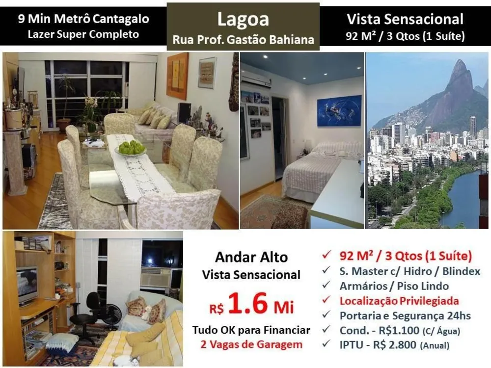 Apartamento, 3 quartos, 92 m² - Foto 1