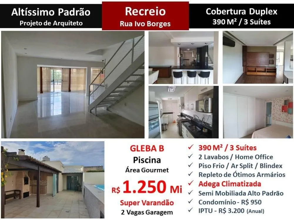 Cobertura, 3 quartos, 390 m² - Foto 25