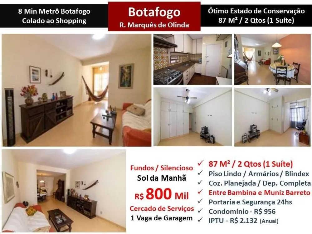 Apartamento, 2 quartos, 87 m² - Foto 1