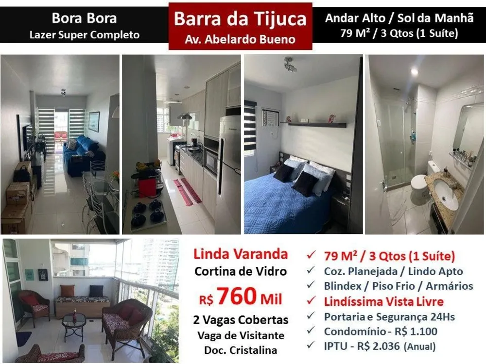 Apartamento, 3 quartos, 79 m² - Foto 1