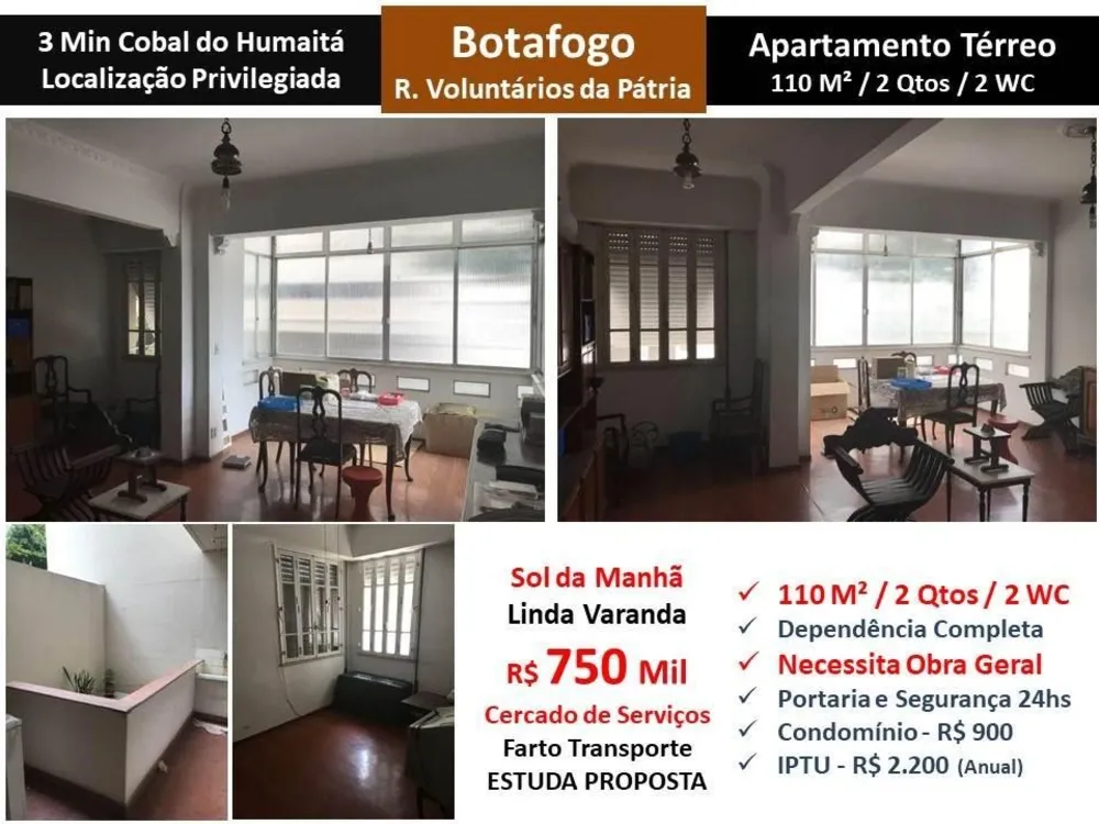 Apartamento, 2 quartos, 110 m² - Foto 1