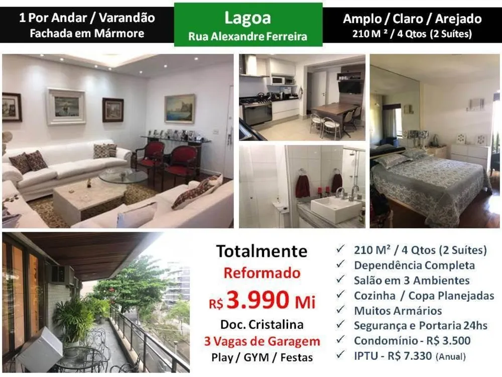 Apartamento, 4 quartos, 210 m² - Foto 1