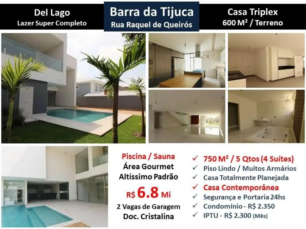 Casa, 5 quartos, 600 m² - Foto 2