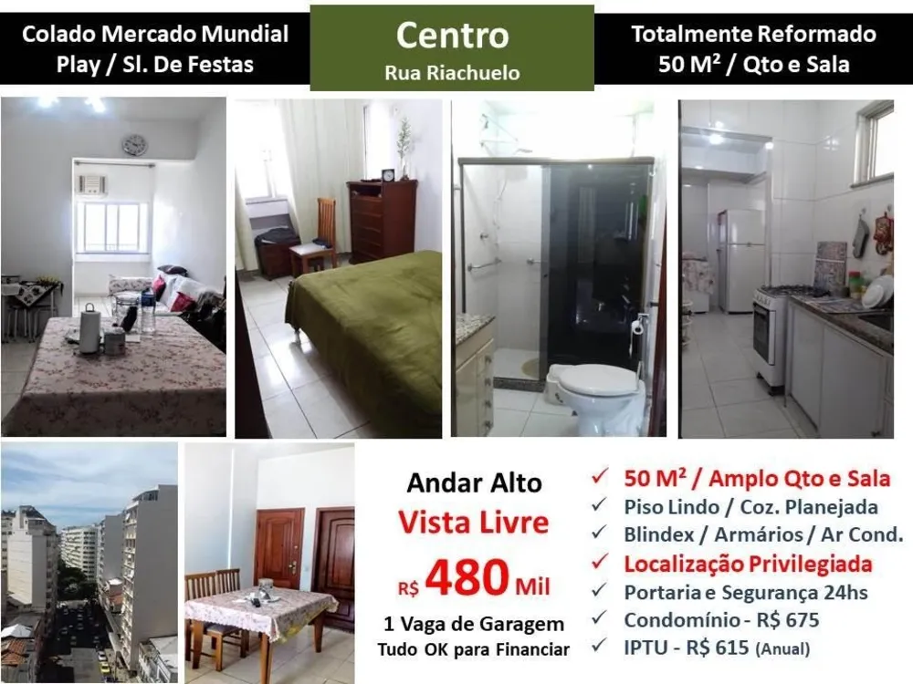 Apartamento, 1 quarto, 50 m² - Foto 1