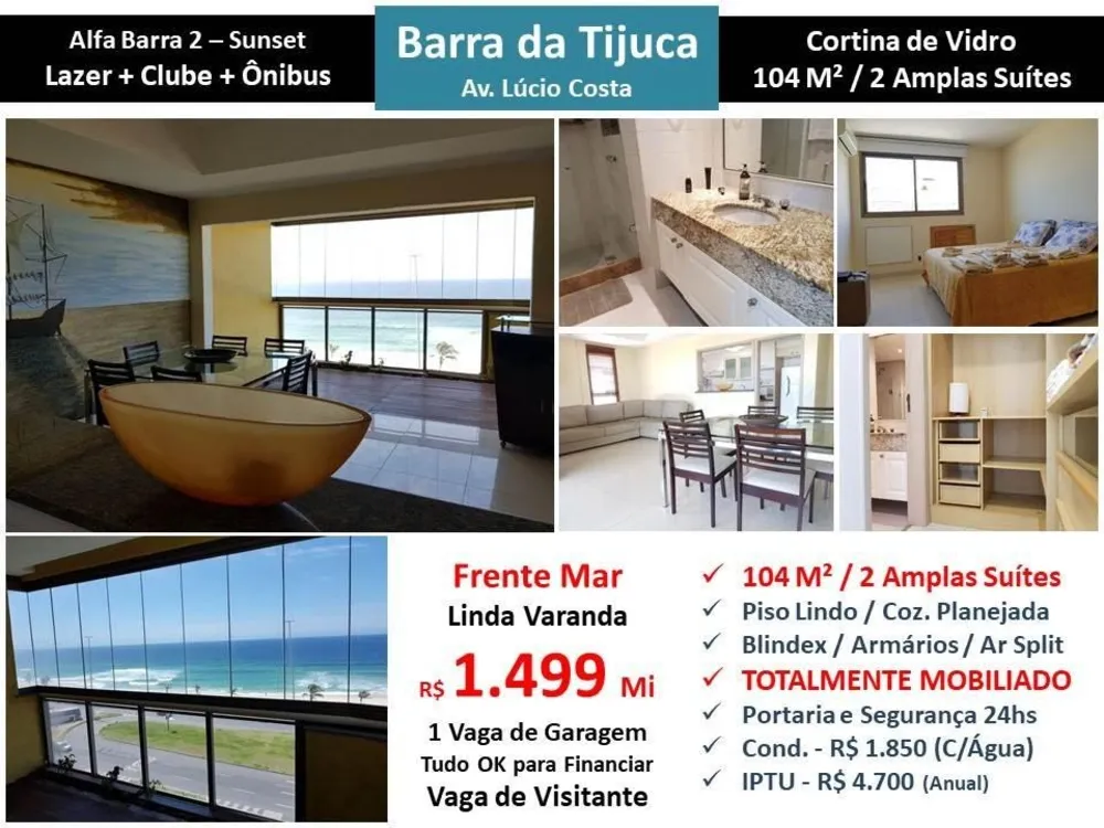 Apartamento, 2 quartos, 104 m² - Foto 1