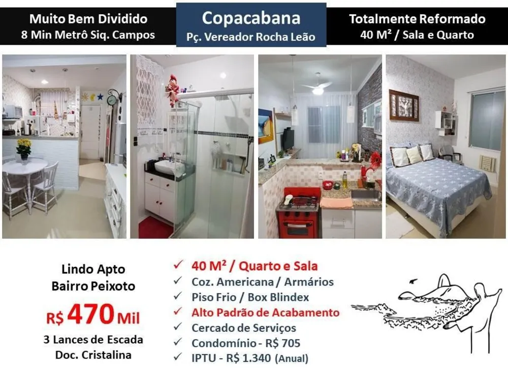 Apartamento, 1 quarto, 40 m² - Foto 1