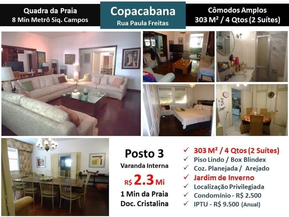 Apartamento, 4 quartos, 303 m² - Foto 1