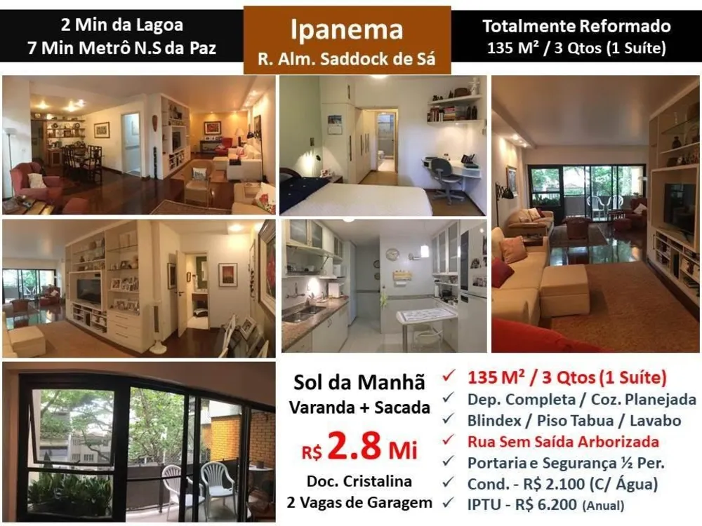 Apartamento, 3 quartos, 135 m² - Foto 1