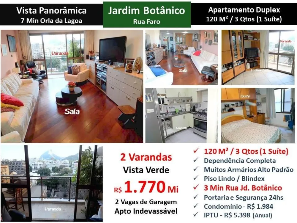 Apartamento, 3 quartos, 120 m² - Foto 1