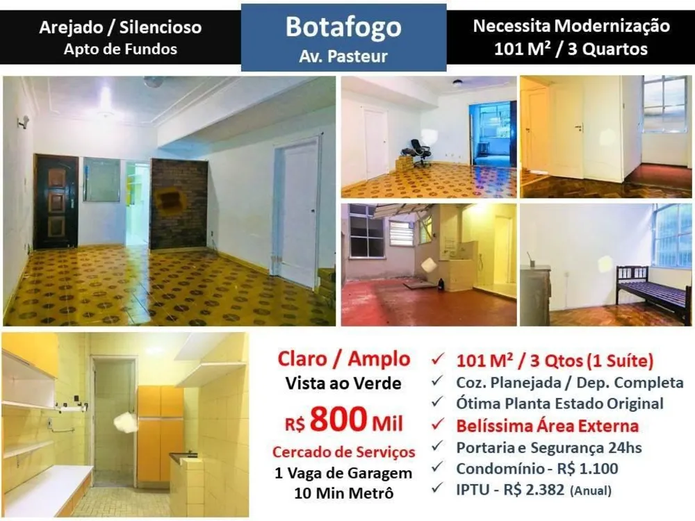 Apartamento, 3 quartos, 101 m² - Foto 1