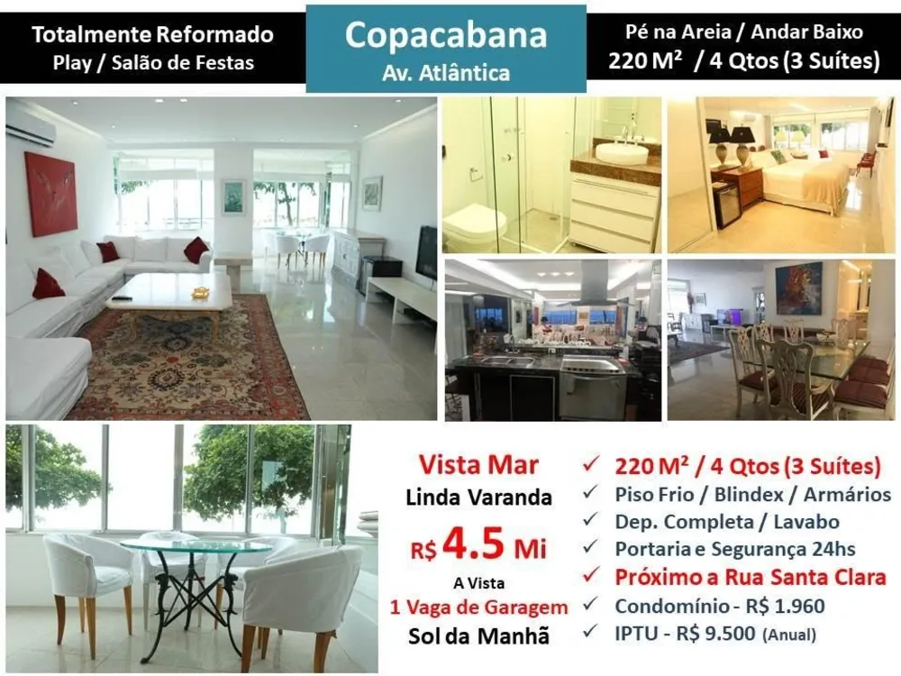 Apartamento, 4 quartos, 220 m² - Foto 1