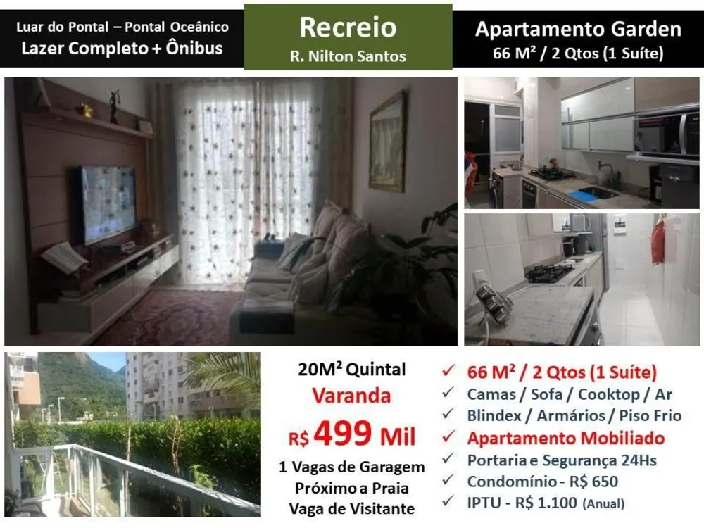 Apartamento, 2 quartos, 66 m² - Foto 1