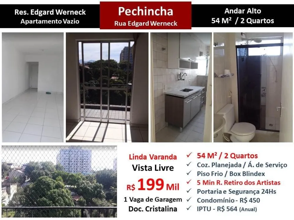 Apartamento, 2 quartos, 54 m² - Foto 1