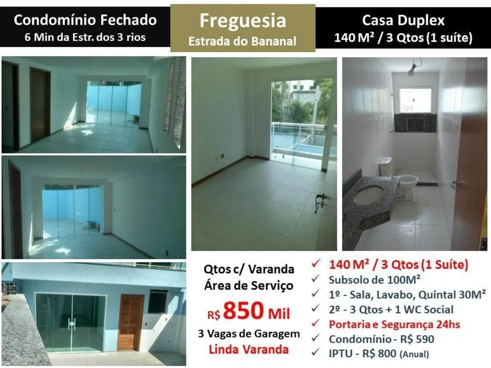 Casa, 3 quartos, 140 m² - Foto 2