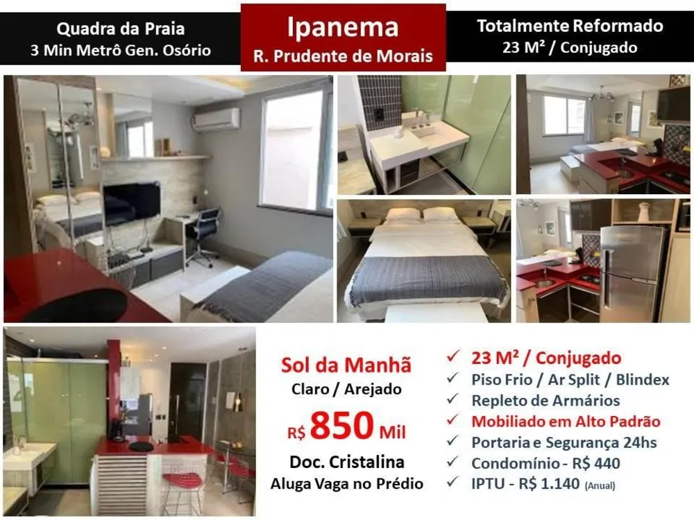 Apartamento, 1 quarto, 23 m² - Foto 1