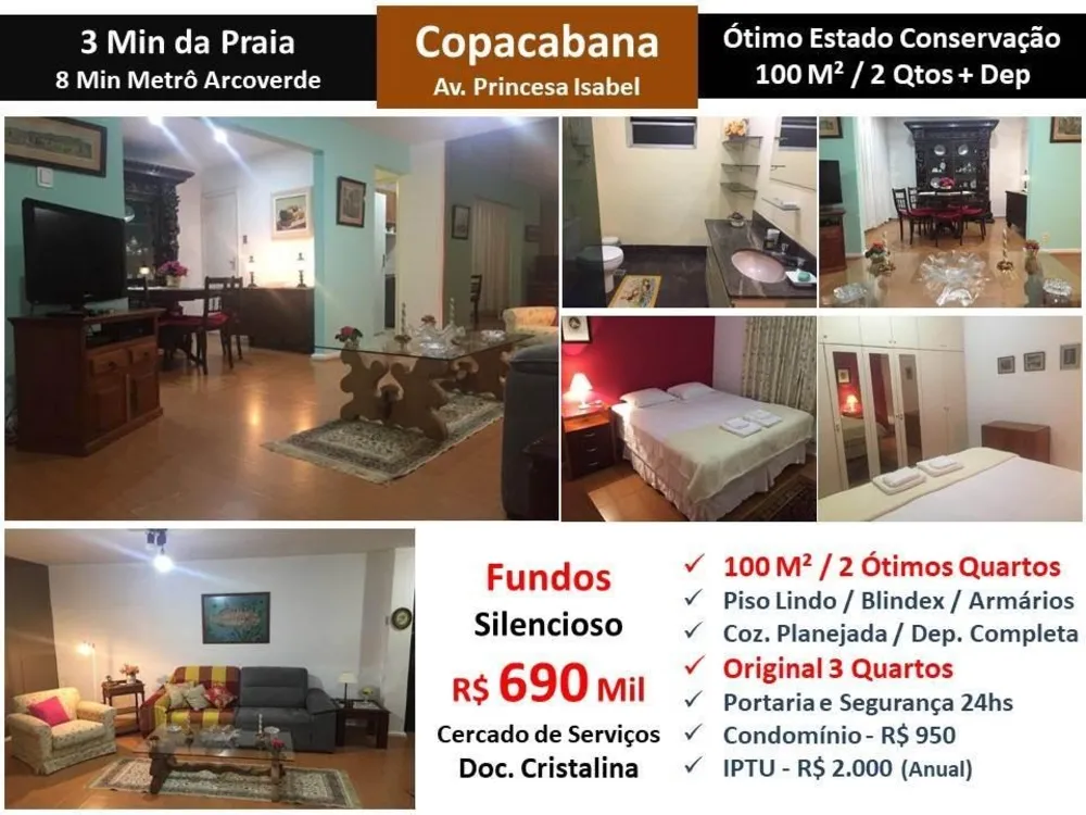 Apartamento, 2 quartos, 100 m² - Foto 1