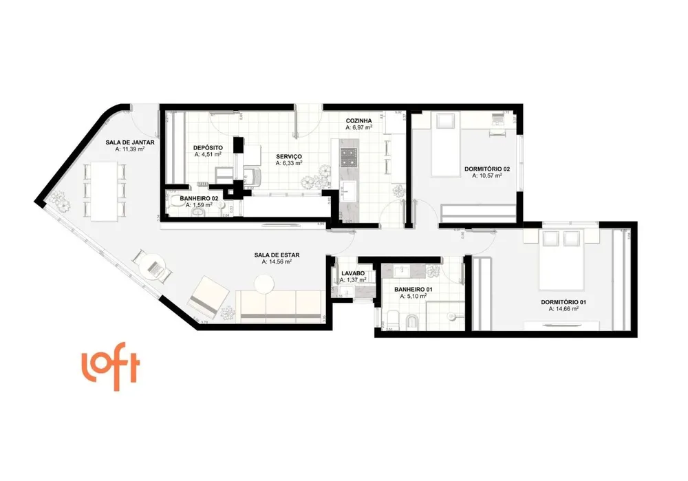 Apartamento, 2 quartos, 92 m² - Foto 25