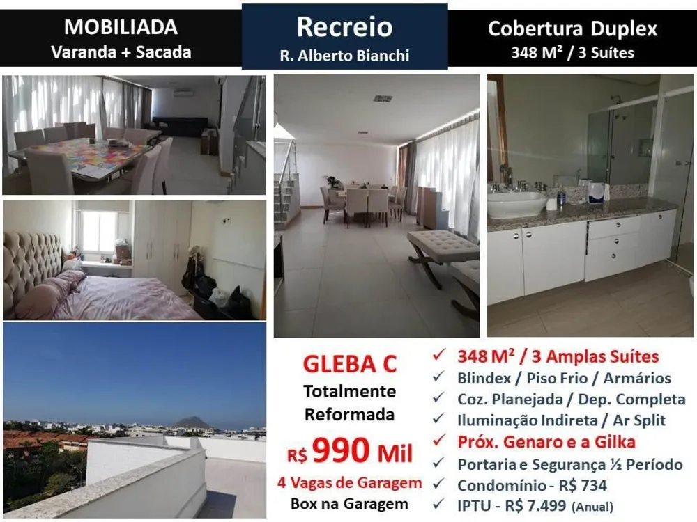 Cobertura, 3 quartos, 348 m² - Foto 1