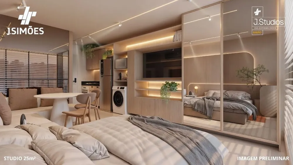Apartamento, 1 quarto, 27 m² - Foto 1