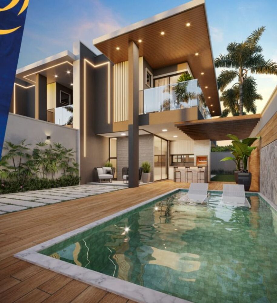 Casa de Condomínio, 4 quartos - Foto 1