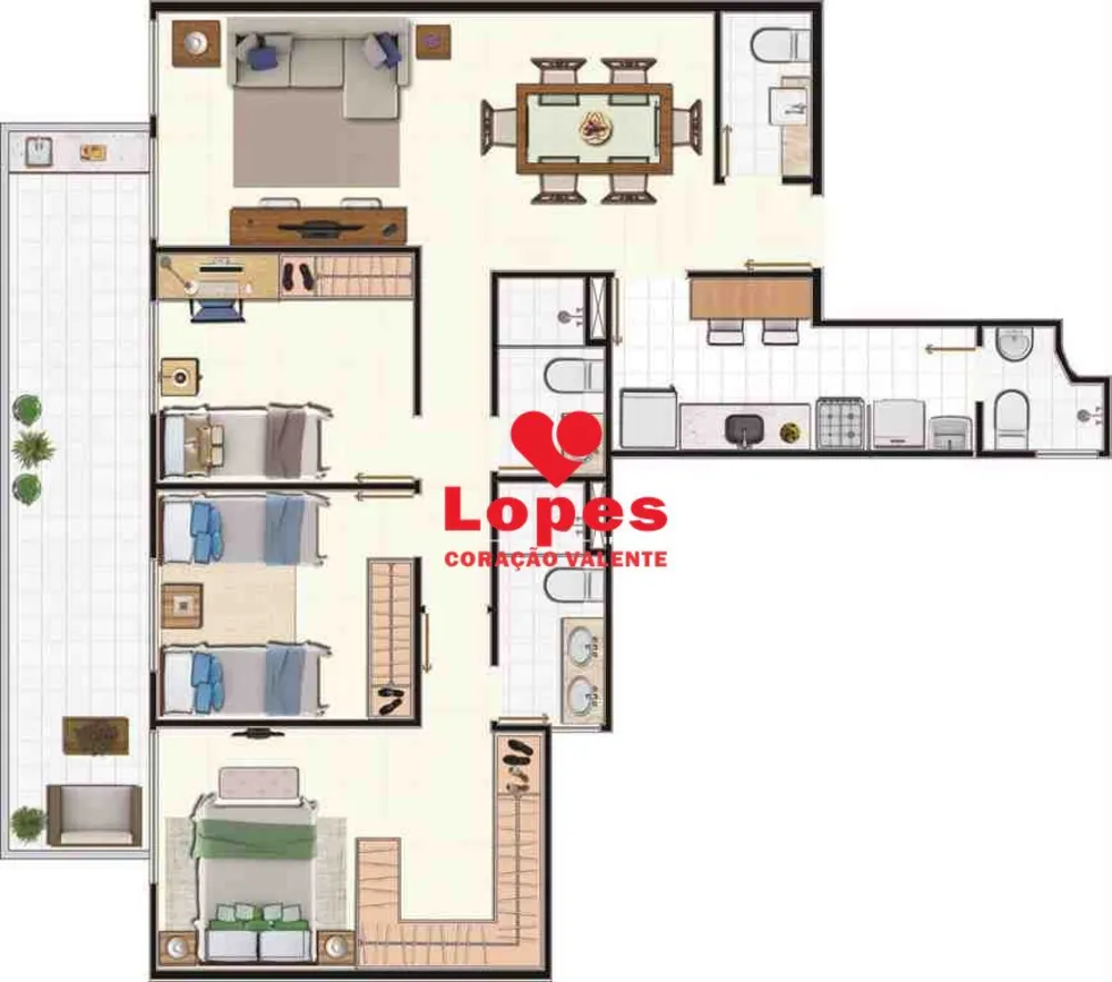 Apartamento, 3 quartos, 104 m² - Foto 24