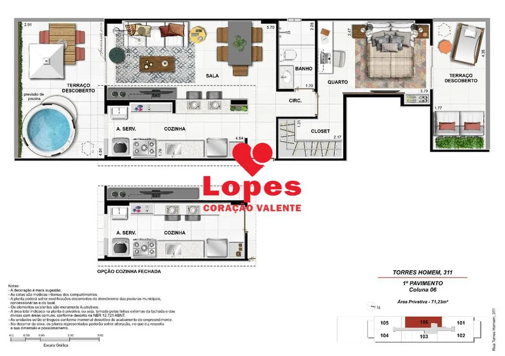 Apartamento, 2 quartos, 72 m² - Foto 10