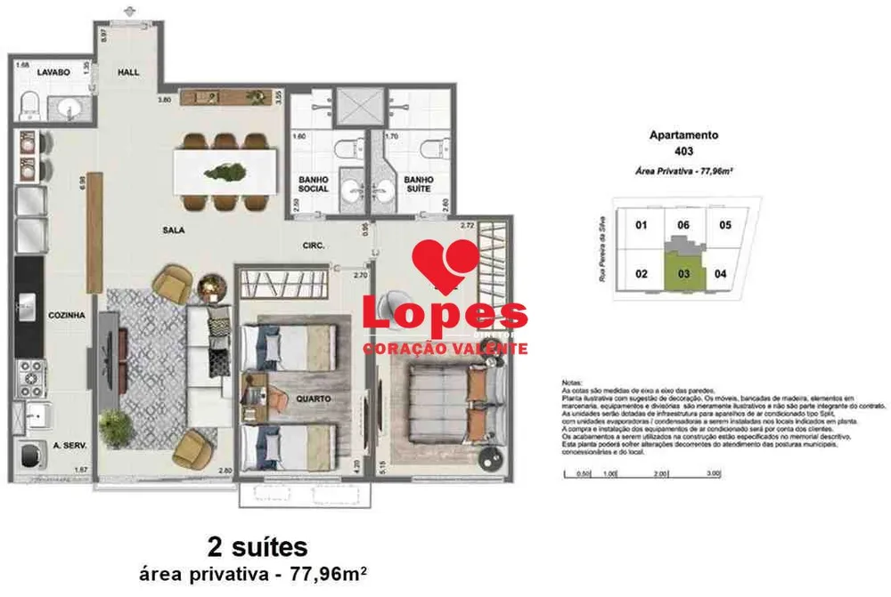 Apartamento, 2 quartos, 76 m² - Foto 11