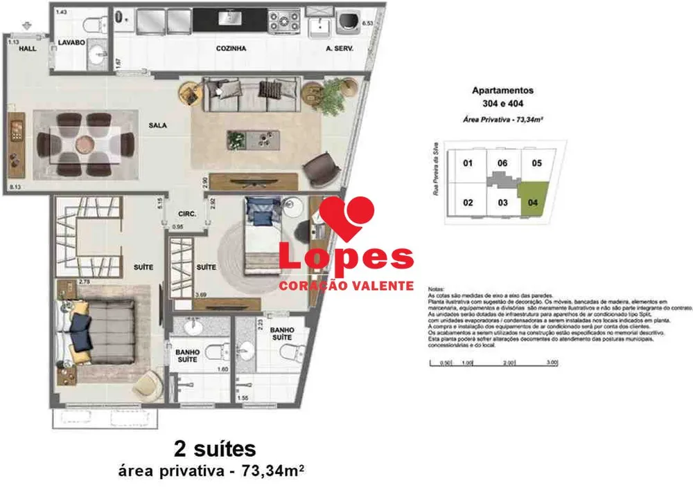 Apartamento, 2 quartos, 76 m² - Foto 13