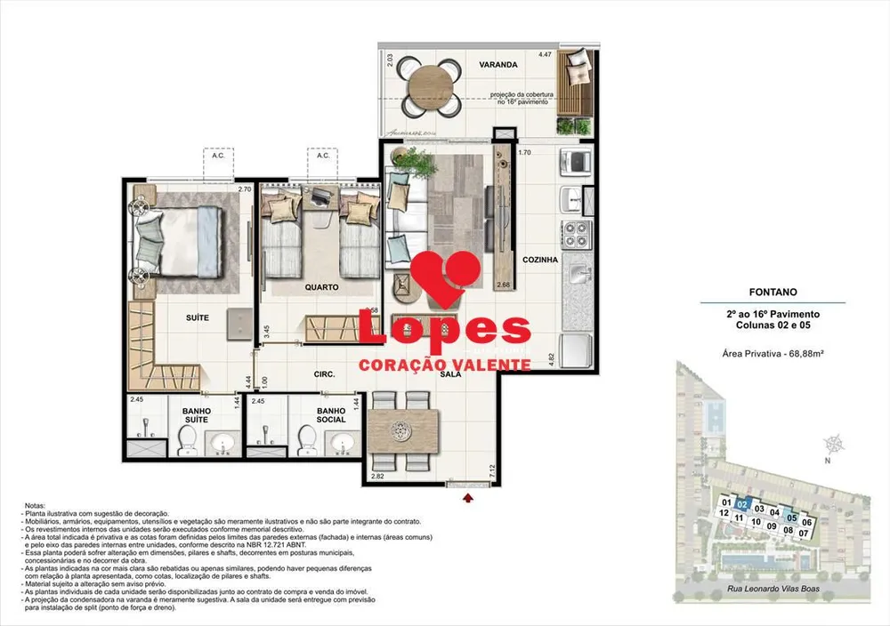 Apartamento, 2 quartos, 68 m² - Foto 23