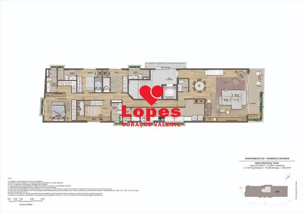 Cobertura, 4 quartos, 350 m² - Foto 21