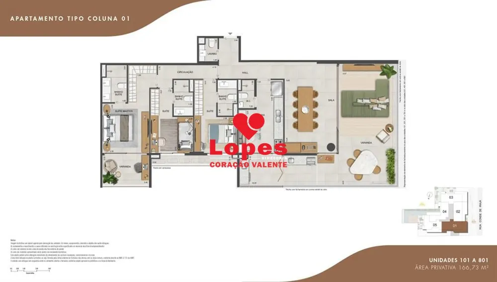 Apartamento, 3 quartos, 150 m² - Foto 1