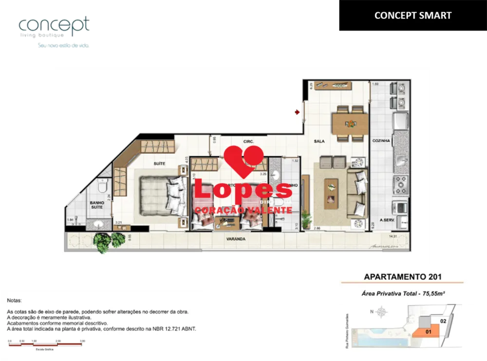 Apartamento, 3 quartos, 119 m² - Foto 22