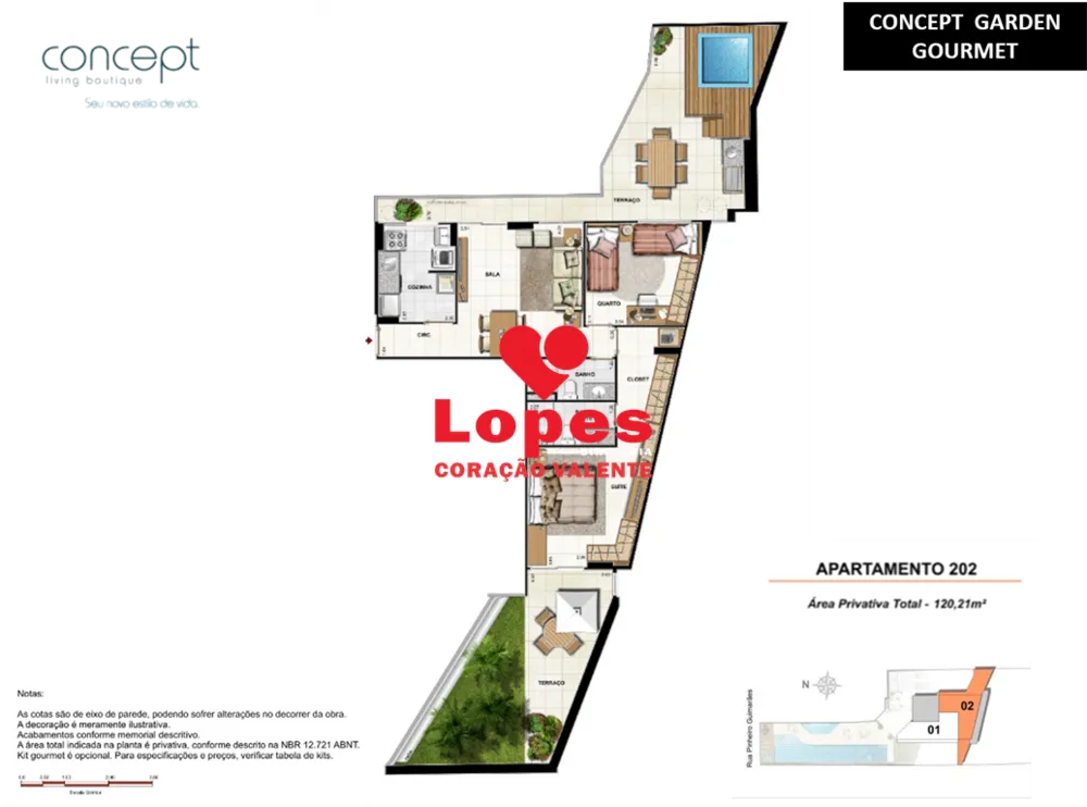 Apartamento, 3 quartos, 119 m² - Foto 4