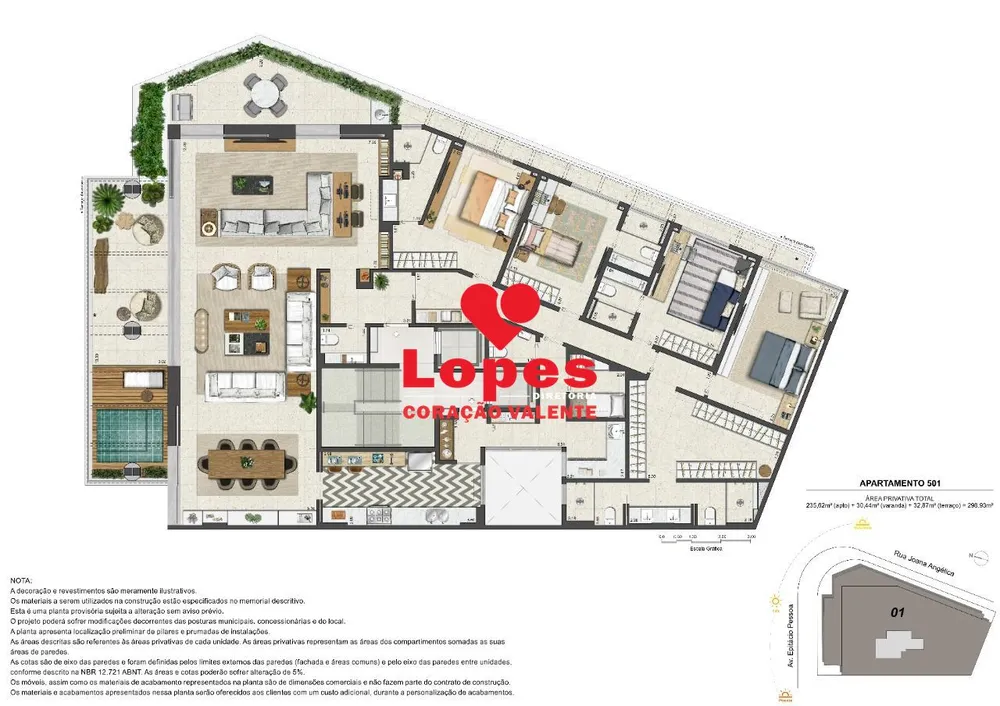 Apartamento, 4 quartos, 299 m² - Foto 4