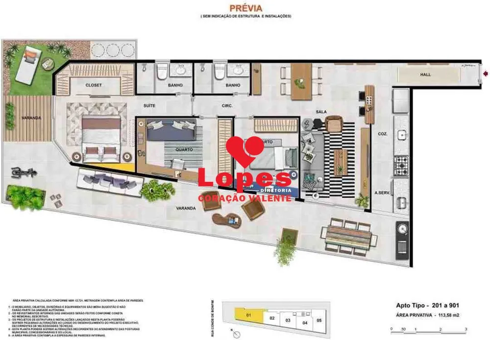 Apartamento, 2 quartos, 75 m² - Foto 7