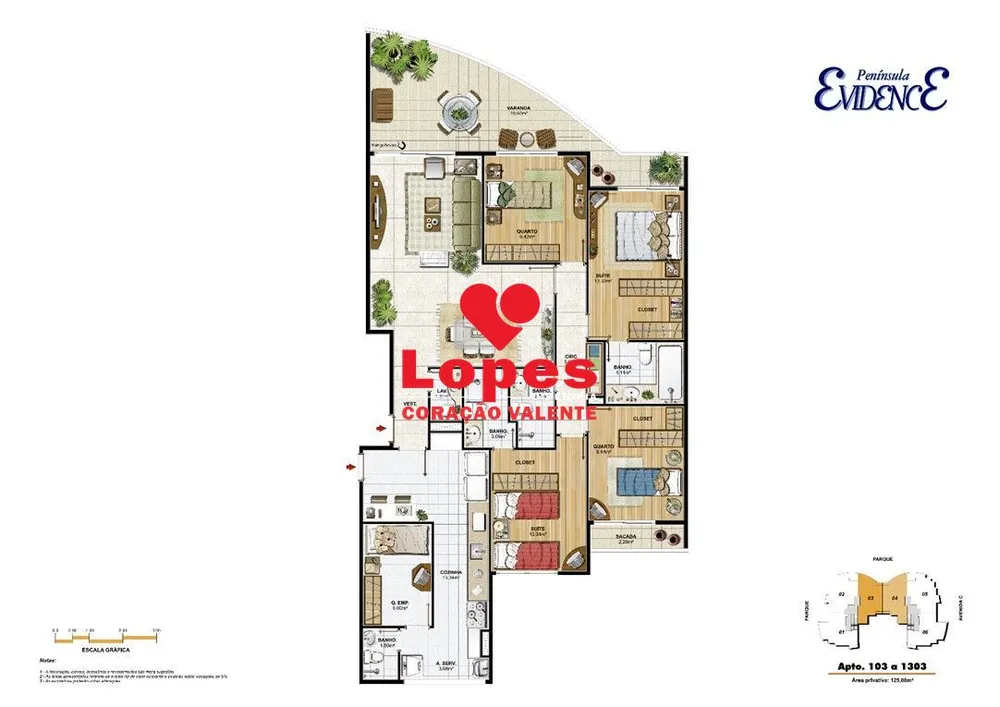 Apartamento, 4 quartos, 146 m² - Foto 2