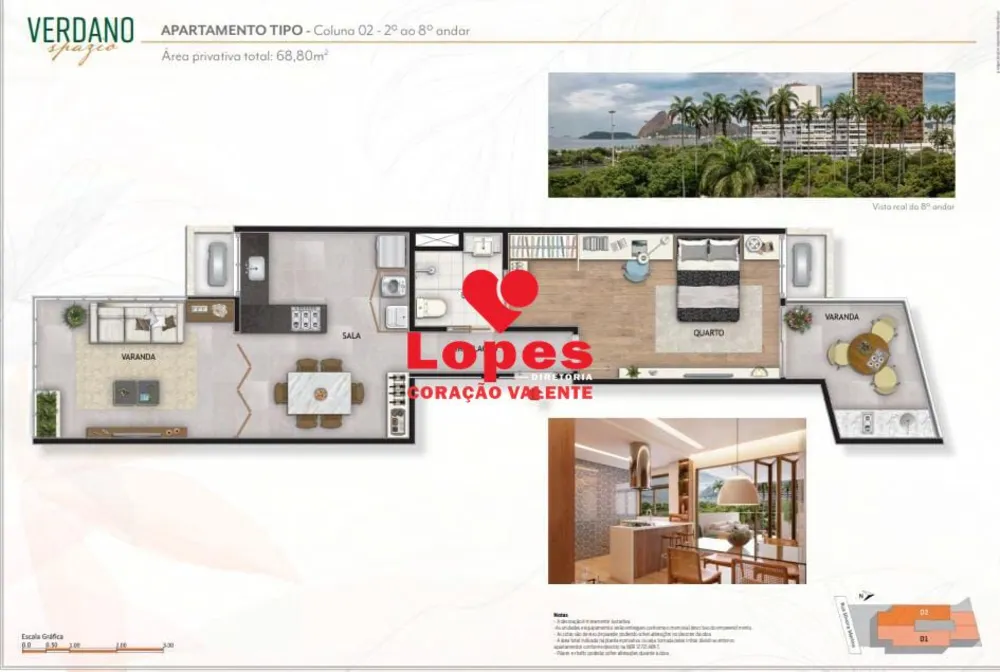 Apartamento, 1 quarto, 71 m² - Foto 2