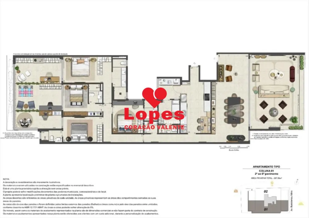 Apartamento, 4 quartos, 266 m² - Foto 24