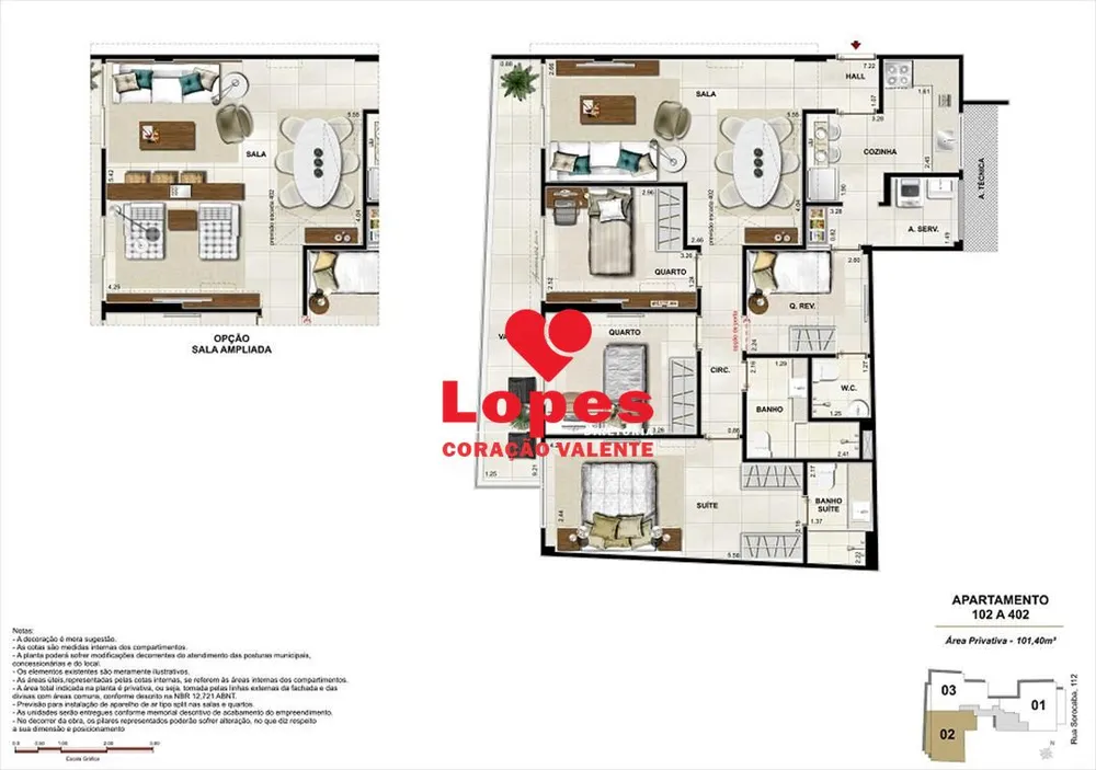 Apartamento, 3 quartos, 101 m² - Foto 17