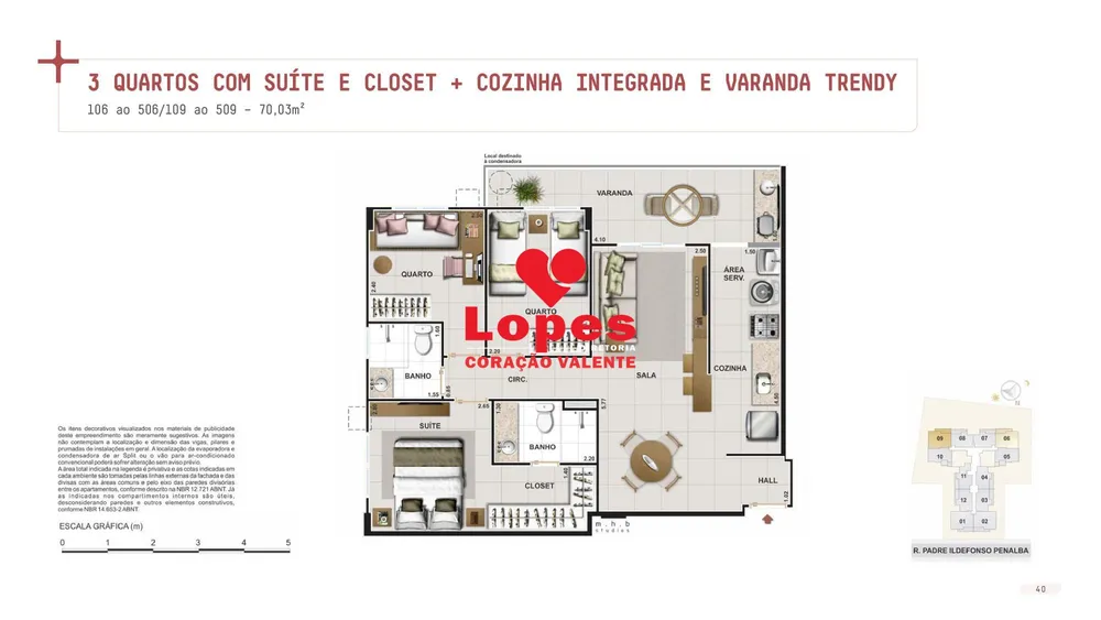 Cobertura, 3 quartos, 155 m² - Foto 26