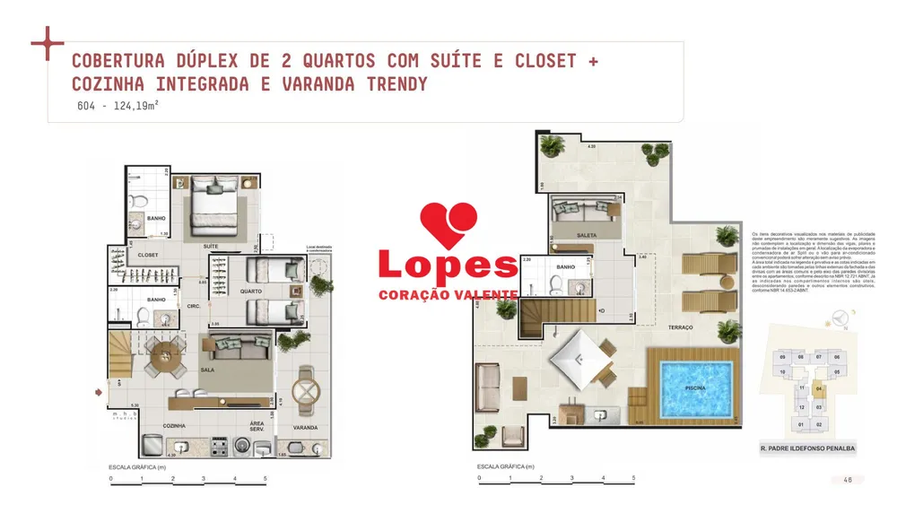 Cobertura, 3 quartos, 155 m² - Foto 23