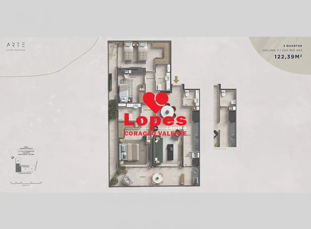 Apartamento, 3 quartos, 122 m² - Foto 24